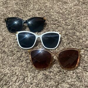 3 pairs of sunnies